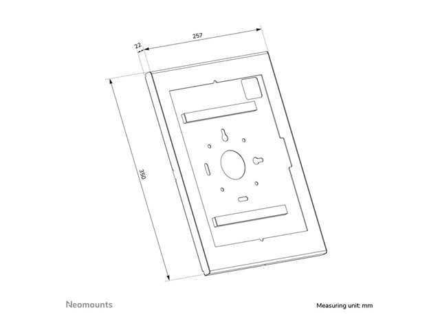 Neomounts WL15-602BL1 Tablet casing - 12
