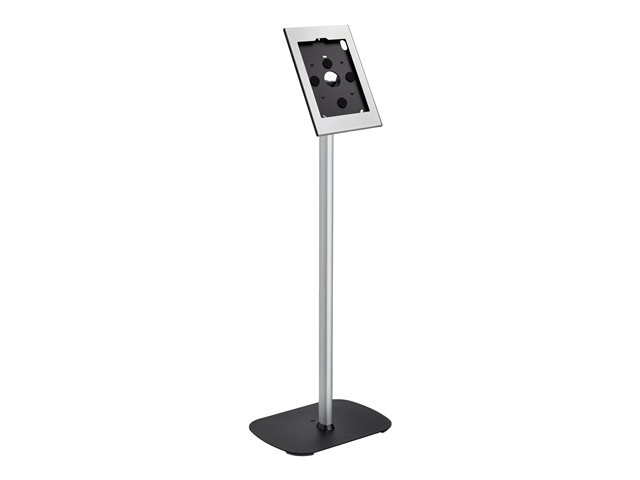 Vogel's TabLock PTS 1246 - Behuizing - voor tablet - vergrendelbaar - aluminium, staal - zilver - bevestigingsinterface: 100 x 100 mm - te bevestigen aan de muur, te bevestigen met VESA-beugel, te bevestigen aan standaard - voor Samsung Galaxy Tab A7