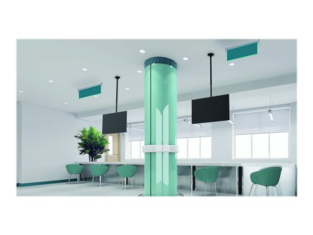 Neomounts FPMA-C340 - Bracket - full-motion - for LCD display - black - screen size: 32\"-75\" - ceiling mountable