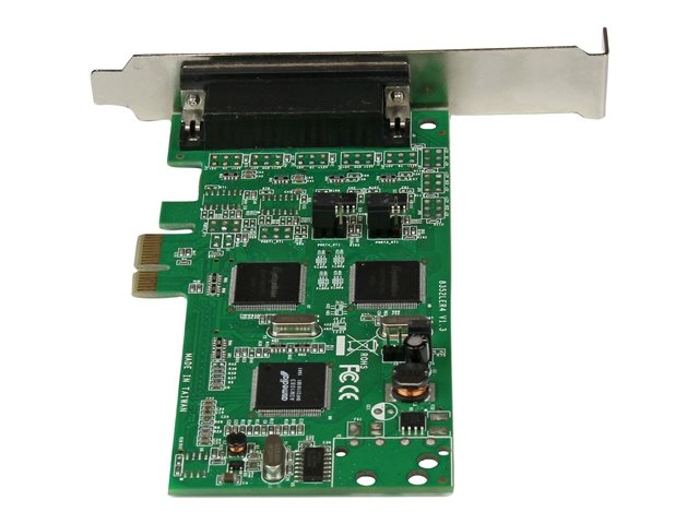 StarTech.com 4 Port PCI Express PCIe Serial Combo Card - Serial adapter - PCIe - RS-232, RS-422, RS-485 - 4 ports - for P/N: BNDTB10GI, BNDTB210GSFP, BNDTB310GNDP, BNDTB410GSFP, BNDTB4M2E1, BNDTBUSB3142