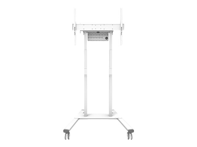 Neomounts FL55-875WH1 - Cart - for flat panel - motorised - lockable - steel - white - screen size: 55\"-100\" - for Neomounts AV1-875BL