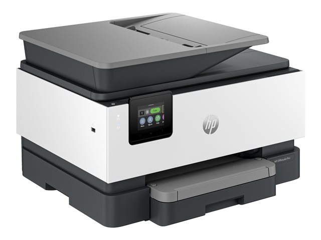 HP Officejet Pro 9120b All-in-One - Multifunction printer - colour - ink-jet - Legal (216 x 356 mm) (original) - A4/Legal (media) - up to 19 ppm (copying) - up to 20 ppm (printing) - 250 sheets - 33.6 Kbps - USB 2.0, LAN, Wi-Fi(n), USB host