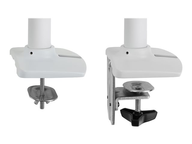 Ergotron LX - Mounting kit (articulating arm, desk clamp mount, pole, extension bracket) - for LCD display - aluminium, steel - white - screen size: up to 34\" - desktop