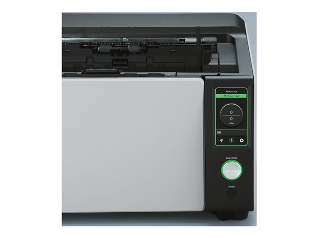 Ricoh fi-8930 - Document scanner - Dual CIS - Duplex - 305 x 431.8 mm - 600 dpi x 600 dpi - up to 130 ppm (mono) / up to 130 ppm (colour) - ADF (750 sheets) - up to 110000 scans per day - USB 3.2 Gen 1, Gigabit LAN