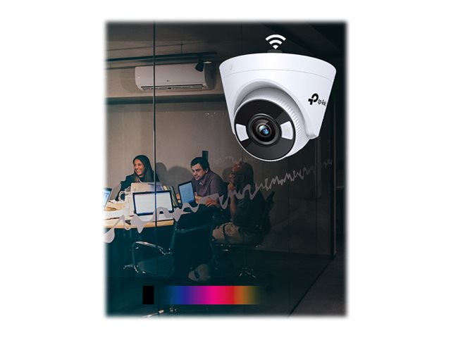 TP-Link VIGI C440-W V1 - Network surveillance camera - pan / tilt - turret - colour (Day&Night) - 2560 x 1440 - M12 mount - fixed focal - audio - wireless - Wi-Fi - LAN 10/100 - H.264, H.265, H.265+, H.264+ - DC 12 V