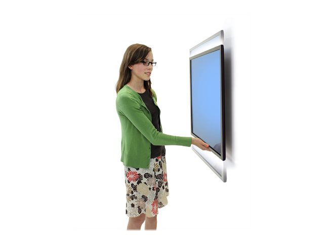 Ergotron - Mounting kit (VESA adapter, lift assembly, full motion arm) - Constant Force Technology - for LCD display - glide, light duty with extension (LD-X) - black - screen size: 27\"-42\" - wall-mountable