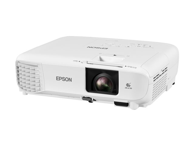 Epson EB-E24 - 3LCD projector - portable - 3600 lumens - XGA (1024 x 768) - 4:3 - white