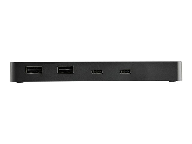 StarTech.com 2 Port USB C KVM Switch, 4K 60Hz HDMI, Compact Dual Port UHD USB Type C Desktop Mini KVM Switch with USB C Cables, Bus Powered, MacBook iPad Pro ThinkPad IdeaPad EliteBook - 4K HDMI KVM Switch - KVM / audio switch - 2 x KVM / audio - desktop