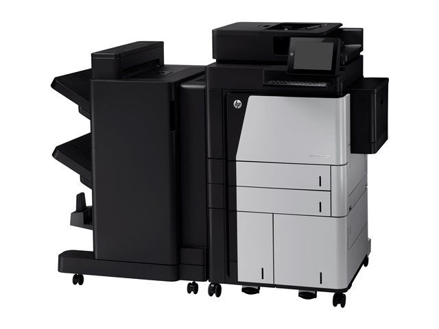 HP LaserJet Enterprise Flow MFP M830z - Multifunction printer - B/W - laser - A3/Ledger (297 x 432 mm) (original) - A3 (media) - up to 56 ppm (copying) - up to 56 ppm (printing) - 1100 sheets - 33.6 Kbps - USB 2.0, Gigabit LAN, USB host
