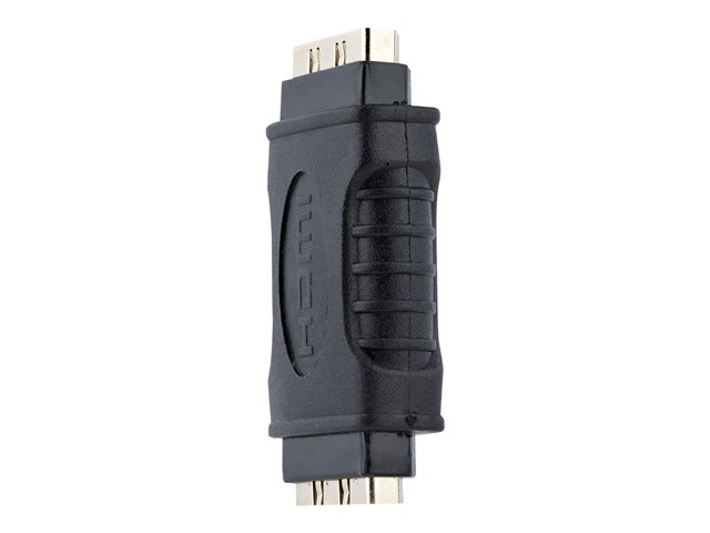 StarTech.com HDMI to HDMI Adapter, High Speed HDMI to HDMI Connector, 4K 30Hz HDMI to HDMI Coupler, HDMI to HDMI Converter - HDMI Female to HDMI Female Adapter - HDMI coupler - HDMI female to HDMI female - black - for P/N: CDP2HDMM2MB, DP2HDMM2MB, HDDVIMM3, HDMM1MP, HDMM2MP, HDMM3MP, HDPMM50, MDP2HDMM2MB