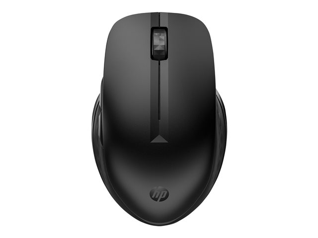 HP 435 - Mouse - ergonomic - 5 buttons - wireless - 2.4 GHz, Bluetooth - Bluetooth USB adapter - jack black - for Elite Mobile Thin Client mt645 G7, Fortis 11 G9, Pro Mobile Thin Client mt440 G3