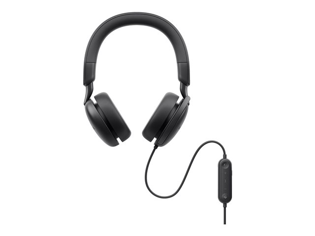 Dell Pro Wired ANC Headset WH5024 - Headset - on-ear - wired - active noise cancelling - USB-C - Certified for Microsoft Teams, Zoom Certified