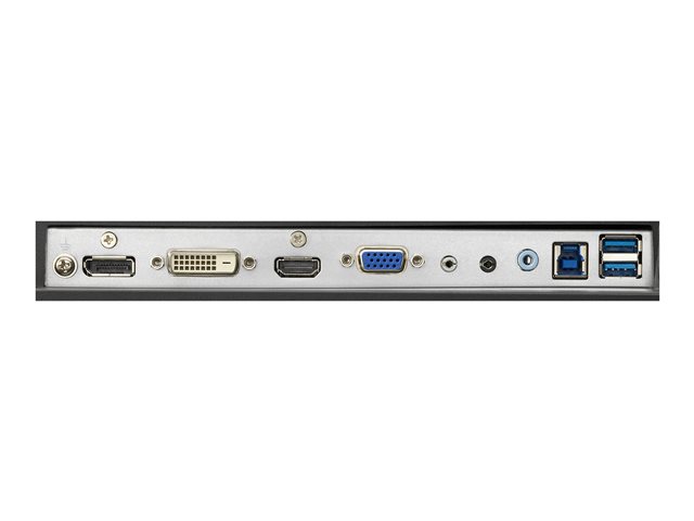 NEC MultiSync EA241F - LED monitor - 24\" (23.8\" viewable) - 1920 x 1080 Full HD @ 60 Hz - IPS - 250 cd/m² - 1000:1 - 5 ms - HDMI, DVI-D, VGA, DisplayPort - speakers - black