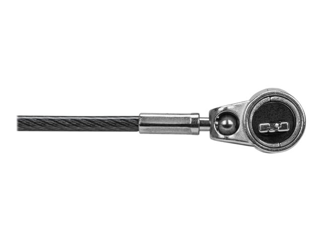Targus Defcon Compact Combo Cable Lock - Security cable lock - black - 1.98 m