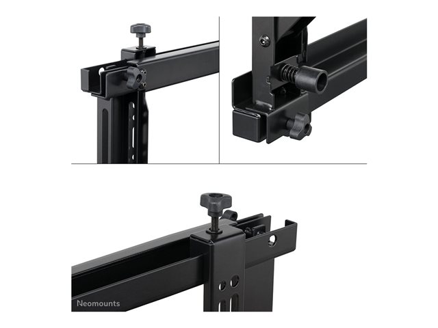 Neomounts WL95-800BL1 - Mounting kit (wall mount) - for flat panel - steel - black - screen size: 42\"-70\"