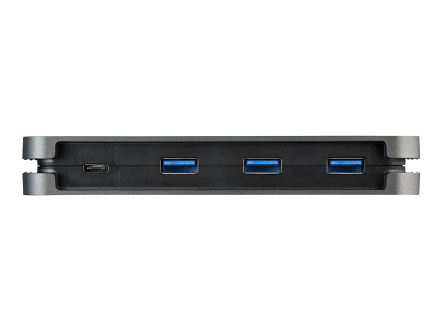 StarTech.com 4 Port USB C Hub - 3x USB-A/1xUSB-C - 5Gbps USB 3.0 Type-C Hub (3.2 Gen 1) - Bus Powered - 11.2\" Cable w/ Cable Management (HB30CM3A1CB) - Hub - 3 x USB 3.2 Gen 1 + 1 x USB-C 3.2 Gen 1 - desktop