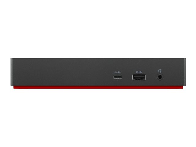 Lenovo ThinkPad Universal USB-C Dock - Docking station - USB-C - HDMI, 2 x DP - 1GbE - 90 watt - Campus