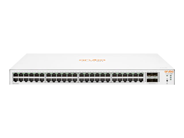 HPE Networking Instant On 1830 48G 4SFP Switch - Switch - smart - 48 x 10/100/1000 + 4 x Gigabit SFP - desktop, rack-mountable