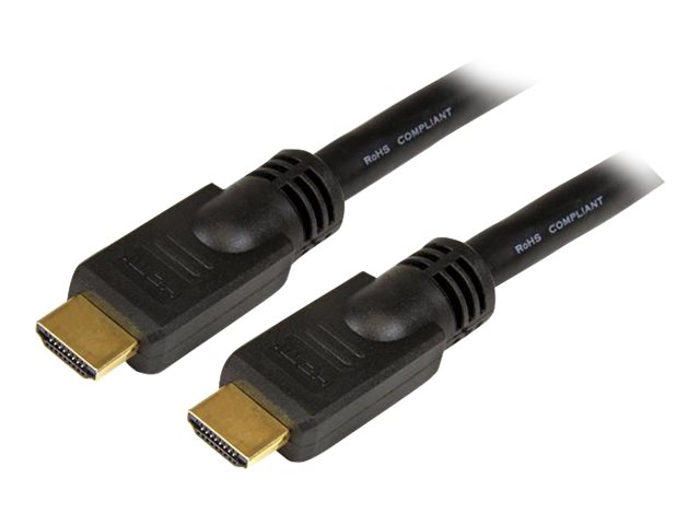 StarTech.com 7m High Speed HDMI Cable - Ultra HD 4k x 2k HDMI Cable - HDMI to HDMI M/M - 7 meter HDMI 1.4 Cable - Audio/Video Gold-Plated (HDMM7M) - HDMI cable - HDMI male to HDMI male - 7 m - black