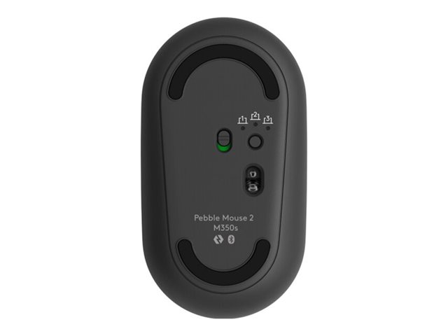 Logitech Pebble 2 Combo - Keyboard and mouse set - wireless - Bluetooth LE - QWERTY - US International - tonal graphite