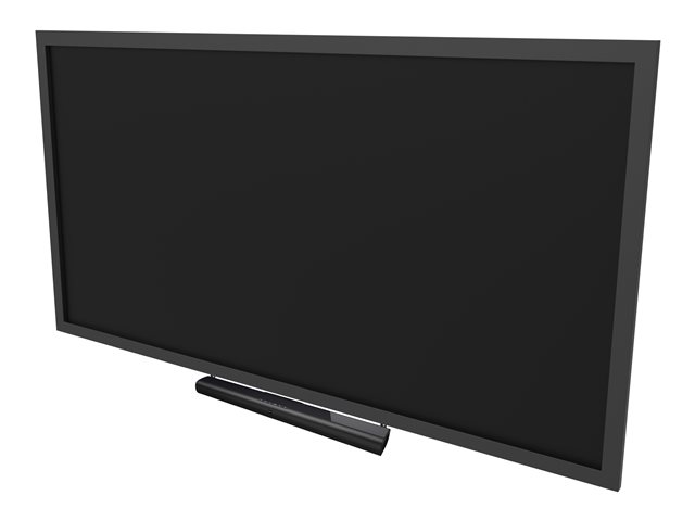 VISION Professional Active Soundbar - 2 x 27w (Peak) / 2 x 15w (RMS) - Bluetooth - minijack input - Brackets for mounting to wall or for hanging under flat-panel VESA mount - gloss black