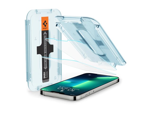 Spigen iPhone 16e/14/13 Pro/13 Glas.tR EZ Fit Sensor Open (2P)