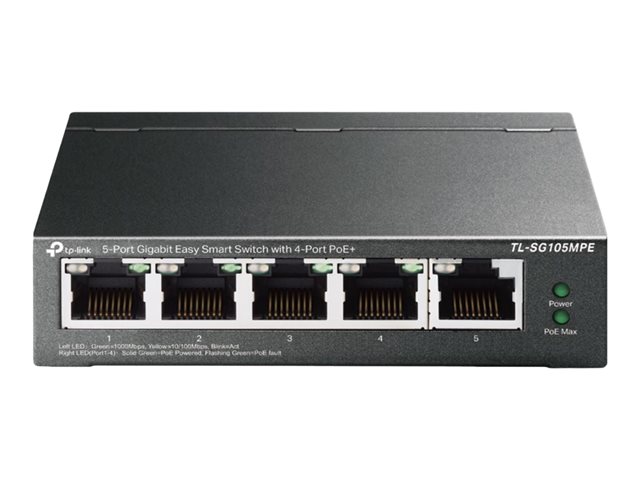 TP-Link TL-SG105MPE V1.60 - Switch - 5 x 10/100/1000 - desktop