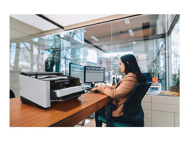 Ricoh fi-8950 - Document scanner - Dual CIS - Duplex - 305 x 431.8 mm - 600 dpi x 600 dpi - up to 150 ppm (mono) / up to 150 ppm (colour) - ADF (750 sheets) - up to 130000 scans per day - Gigabit LAN, USB 3.2 Gen 1