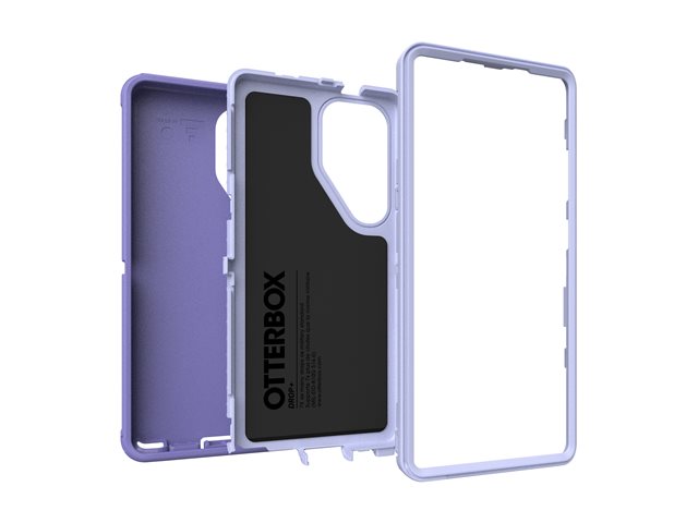 OtterBox Defender Series - Back cover for mobile phone - rugged - reinforced corners - silicone, memory foam - mountain majesty (purple) - for Samsung Galaxy S25 Ultra