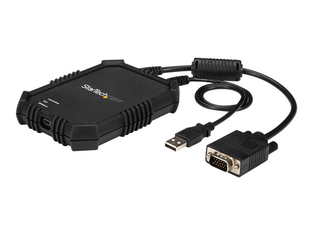 StarTech.com USB Crash Cart Adapter with File Transfer and Video Capture - Laptop to Server KVM Console - Portable & Rugged (NOTECONS02X) - KVM switch - 1 x KVM port(s) - 1 local user - desktop
