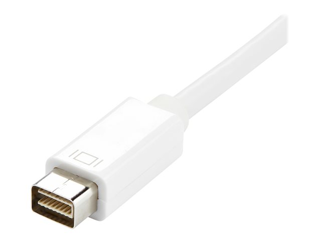 StarTech.com Mini DVI to HDMI Video Adapter for Macbooks and iMacs- M/F - MacBook Mini DVI Adapter - Mini DVI to HDMI Cable (MDVIHDMIMF) - Adapter - mini-DVI male to HDMI female - 20 cm - white - for P/N: HDMIROTMM6