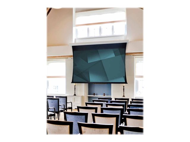 Tensioned DescenderPro SightLine 119x190 Matte White
