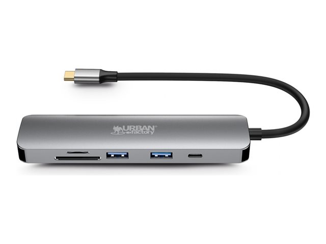: 6 in 1 USB-C hub - 1x USB-C connector