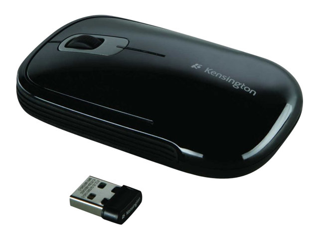 Kensington SlimBlade with Nano Receiver - Mouse - laser - wireless - 2.4 GHz - USB wireless receiver