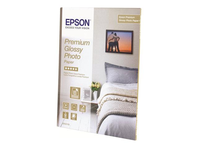 Epson Premium Glossy Photo Paper - Glossy - resin coated - Roll (61 cm x 30.5 m) - 165 g/m² - 1 roll(s) photo paper - for SureColor SC-P10000, P20000, P7500, P9500, T2100, T3100, T3400, T3405, T5100, T5400, T5405