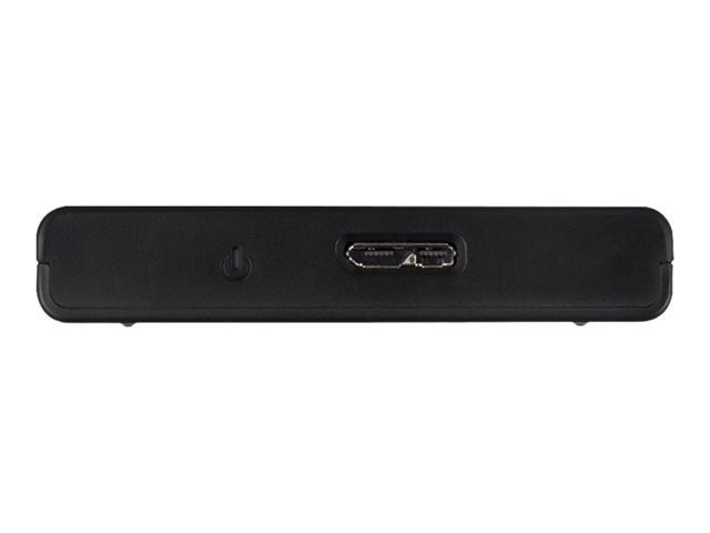 Storage enclosure - 2.5\" - SATA 6Gb/s - USB 3.2 (Gen 1) - zwart