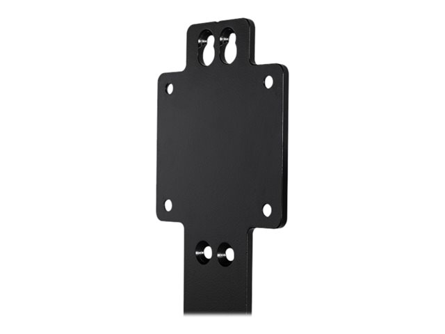 B-TECH System X BT8390-WFK3 - V2 - mounting component (dual rail mounting bracket) - black - wall-mountable, column