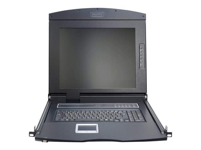 17IN LCD KVM Console 8-Port Cat 5