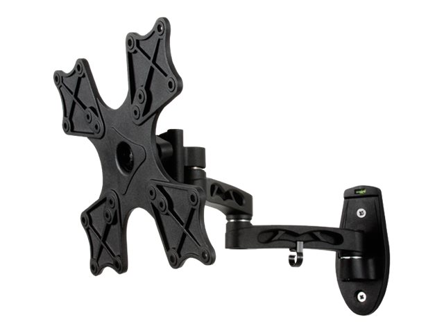 B-TECH Ventry BTV504 - Mounting kit (wall mount, double swing arm) - for flat panel - black - screen size: up to 42\" - wall-mountable