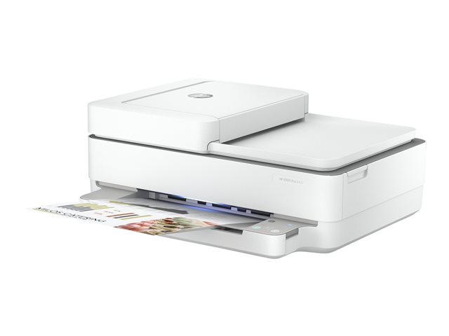 HP ENVY Pro 6432e All-in-One - Multifunction printer - colour - ink-jet - 216 x 297 mm (original) - A4/Letter (media) - up to 8 ppm (copying) - up to 10 ppm (printing) - 100 sheets - 14.4 Kbps - USB 2.0, Wi-Fi(ac) - HP Instant Ink eligible