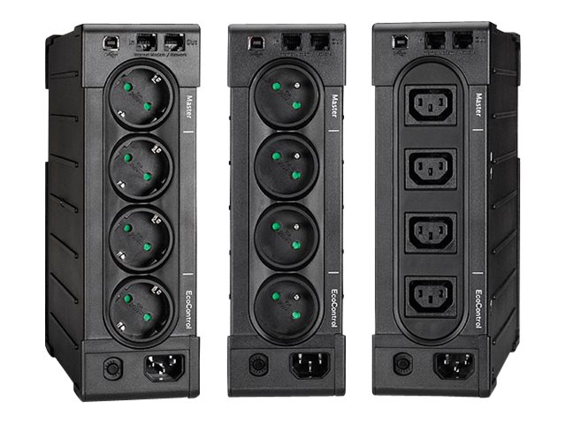 Eaton Ellipse PRO 1600 - UPS - AC 230 V - 1000 Watt - 1600 VA - 9 Ah - USB - output connectors: 8 - 2U - 19\"