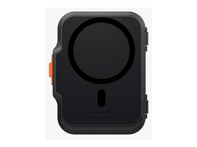 Spigen iPh TT Magfit+ CrdHldr Magsafe Bl