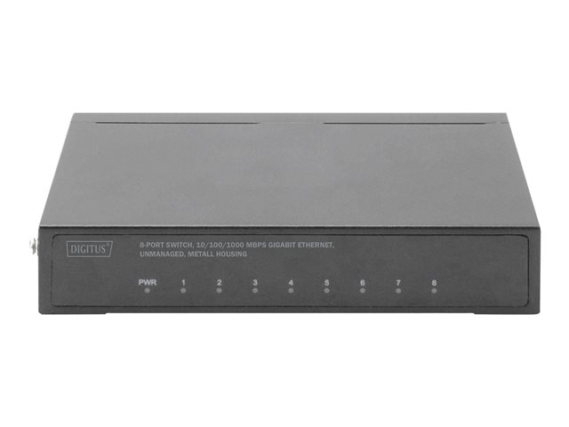 8-Port RJ 45 GE Switch 8 x 10/ 100 /1000