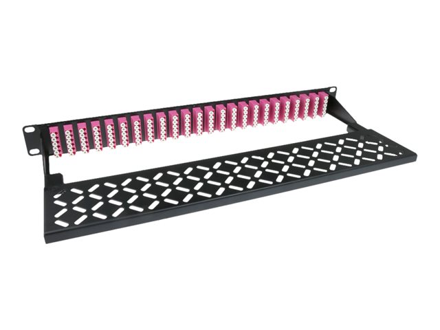 FIBER PANEL 192XDUPLEX LC OM4. 1 stk