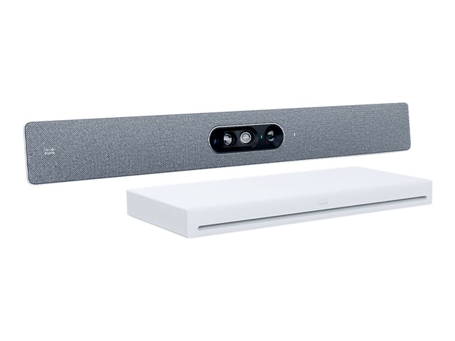 Cisco Webex Room Kit EQ - Non-Radio - Video conferencing kit (Cisco Webex Codec EQ, Cisco Webex Quad Camera) - Cisco Webex Certified, Certified for Microsoft Teams Rooms - first light