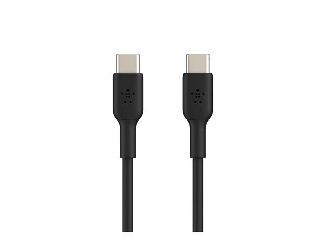 Belkin BoostCharge - USB cable - 24 pin USB-C (M) to 24 pin USB-C (M) - 1 m - black