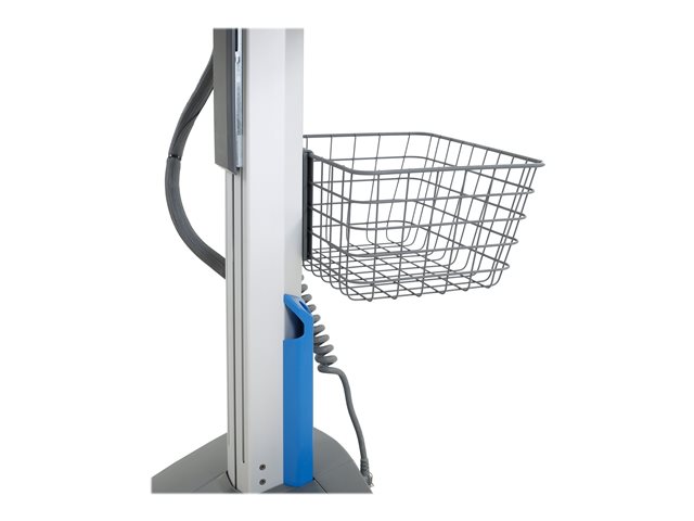 Ergotron - Mounting component (wire basket) - small - medical - dark grey - cart mountable - for P/N: SV42-8302-2