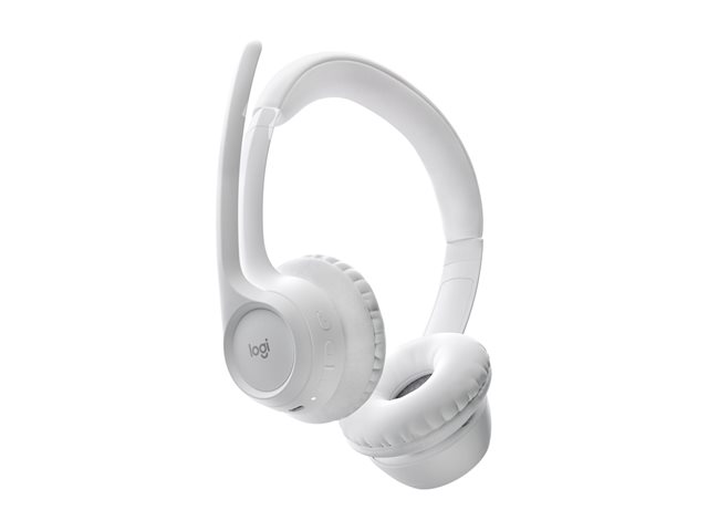 Logitech Zone 300 - Headset - on-ear - Bluetooth - wireless - off-white