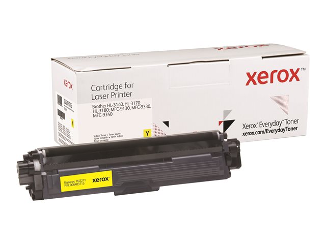 Everyday - Yellow - compatible - toner cartridge (alternative for: Brother TN221Y) - for Brother HL-3140, HL-3170, HL-3180, MFC-9130, MFC-9330, MFC-9340