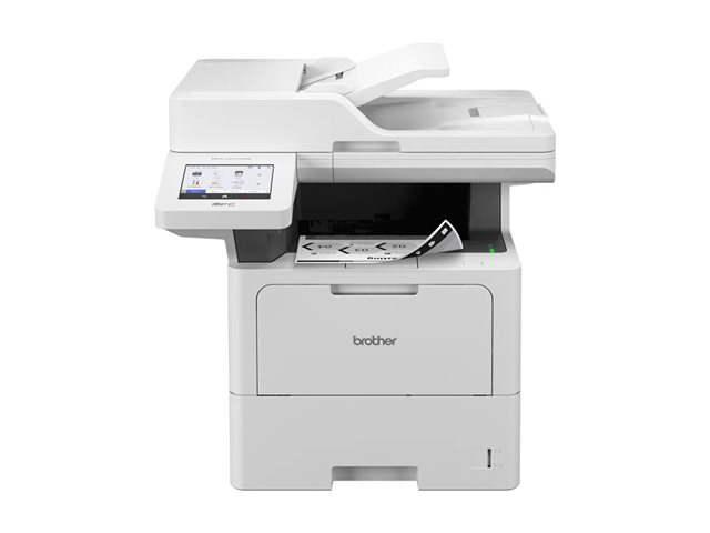 Brother MFC-L6710DW - Multifunction printer - B/W - laser - A4/Legal (media) - up to 50 ppm (copying) - up to 50 ppm (printing) - 520 sheets - 33.6 Kbps - USB 2.0, Gigabit LAN, Wi-Fi(n)